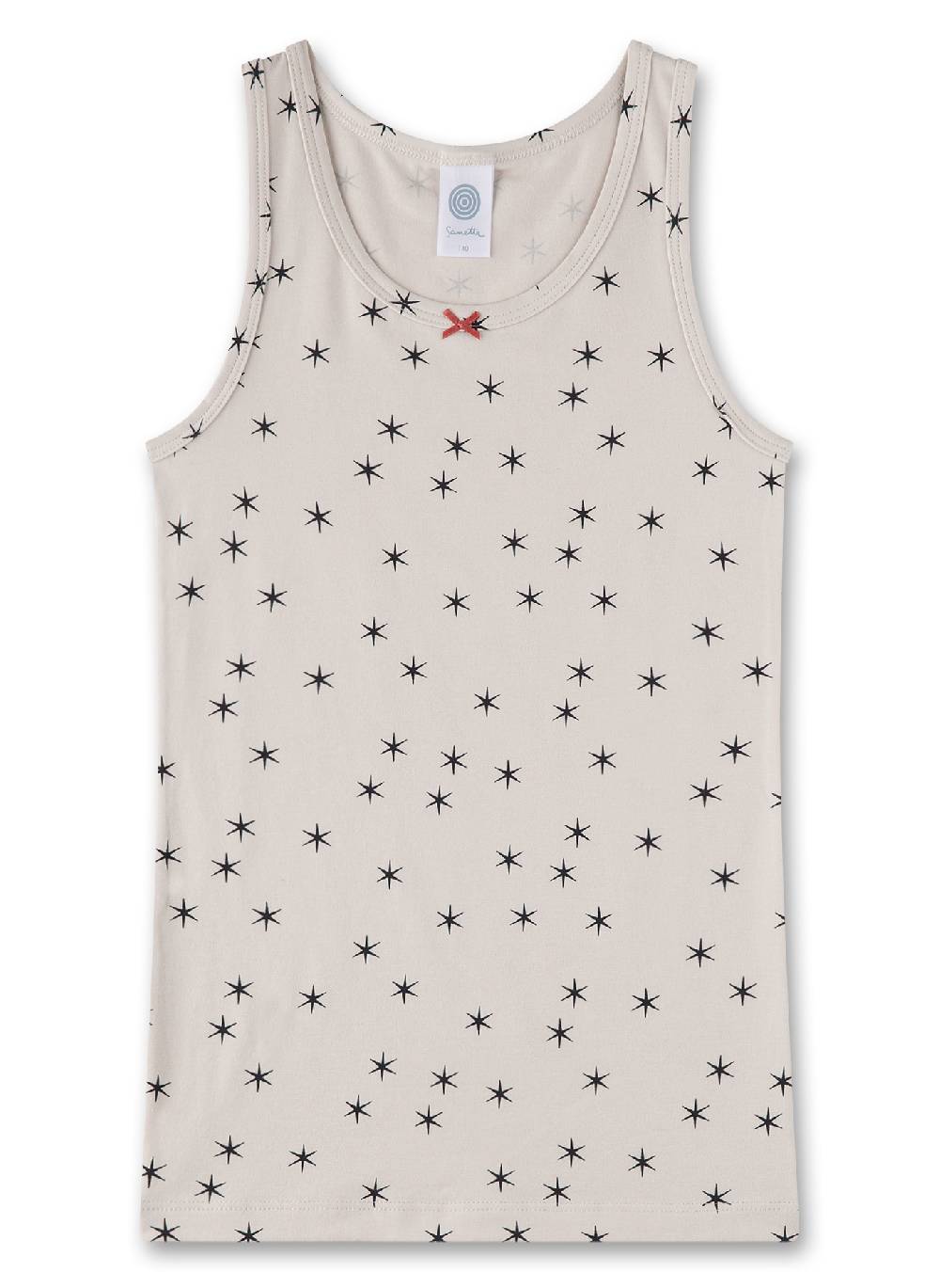 Sanetta Mädchen-Unterhemd Beige