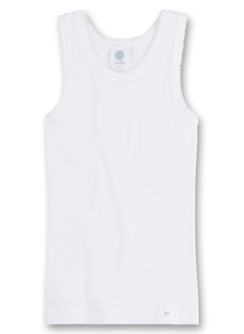 Sanetta Mädchen-Unterhemd (Doppelpack)