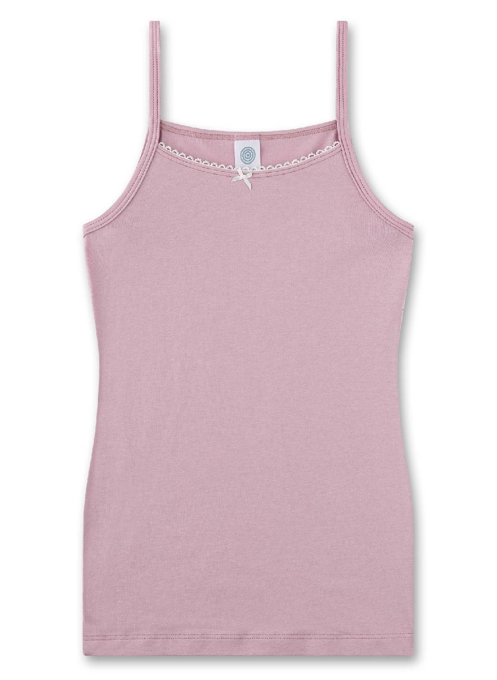 Sanetta Mädchen-Unterhemd (Doppelpack) Blau & Rosa