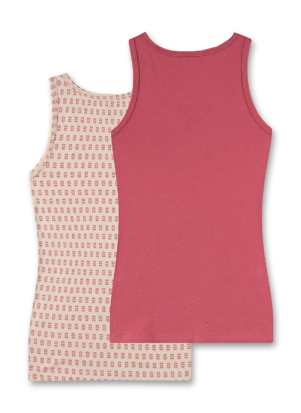 Sanetta Mädchen-Unterhemd (Doppelpack) Rosa