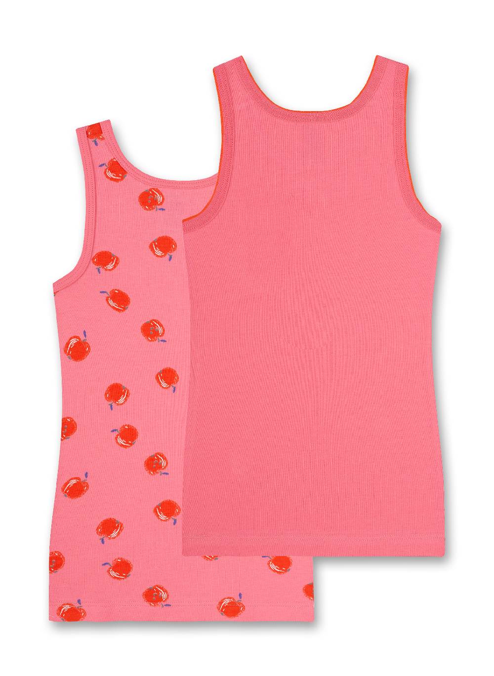 Sanetta Mädchen-Unterhemd (Doppelpack) Rosa