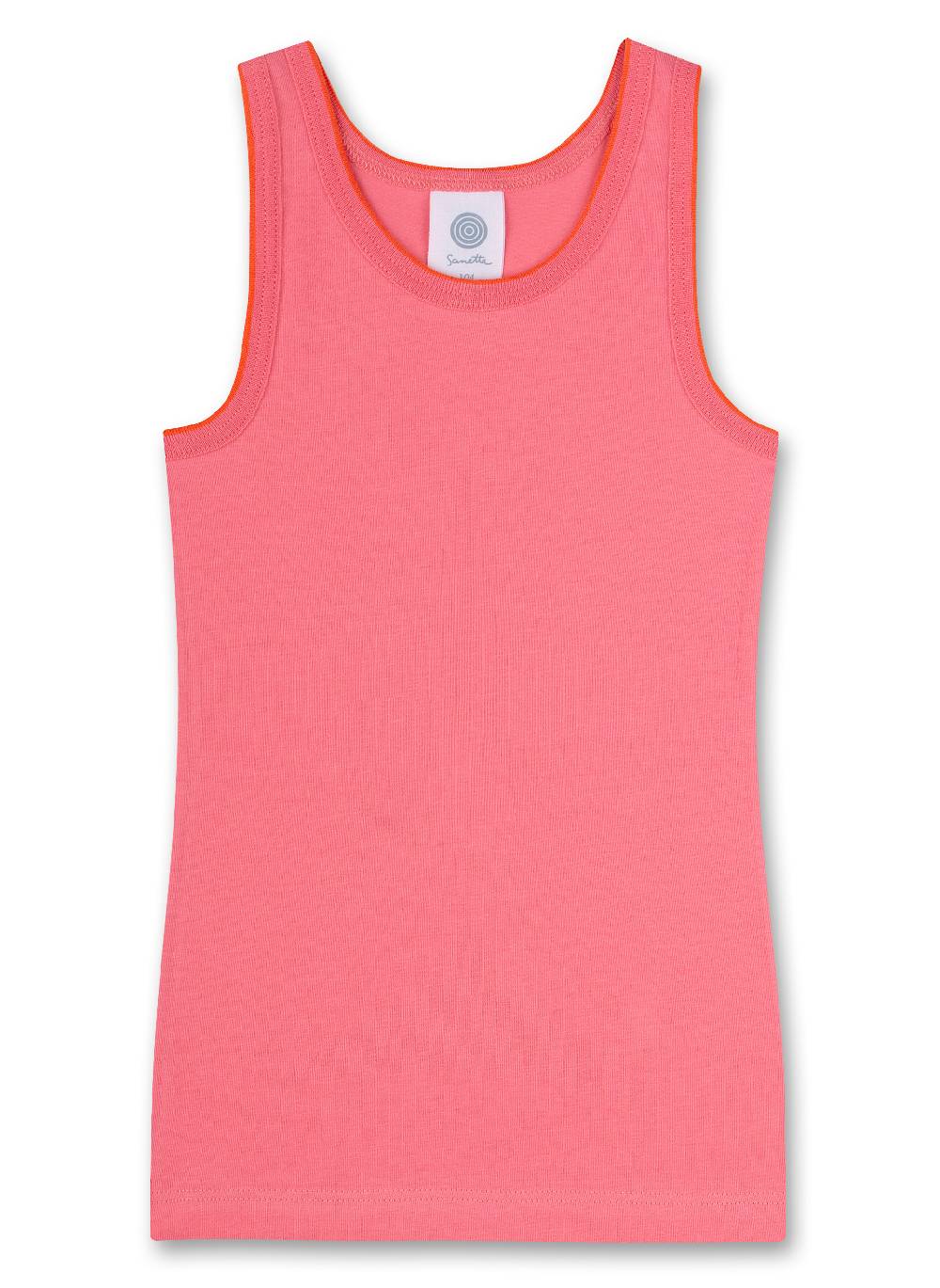 Sanetta Mädchen-Unterhemd (Doppelpack) Rosa