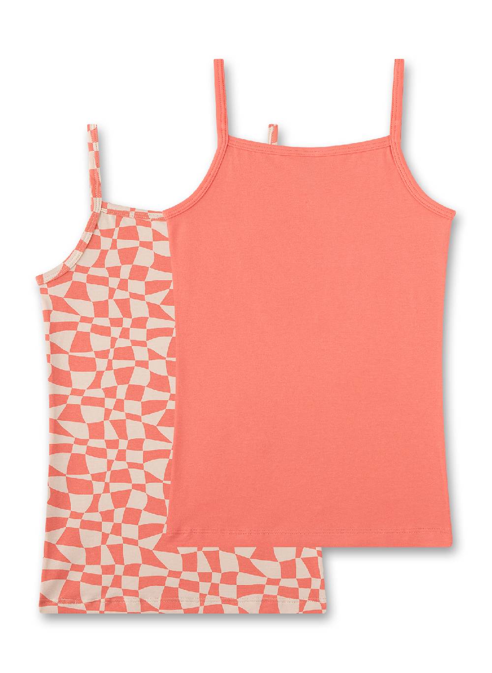 Sanetta Mädchen-Unterhemd (Doppelpack) Rosa