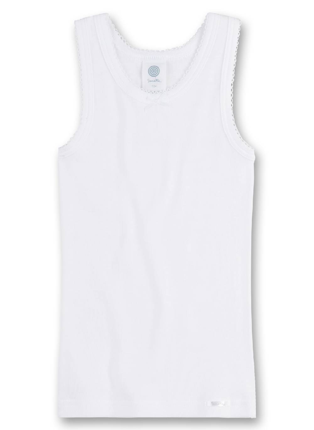 Sanetta Mädchen-Unterhemd (Dreierpack)