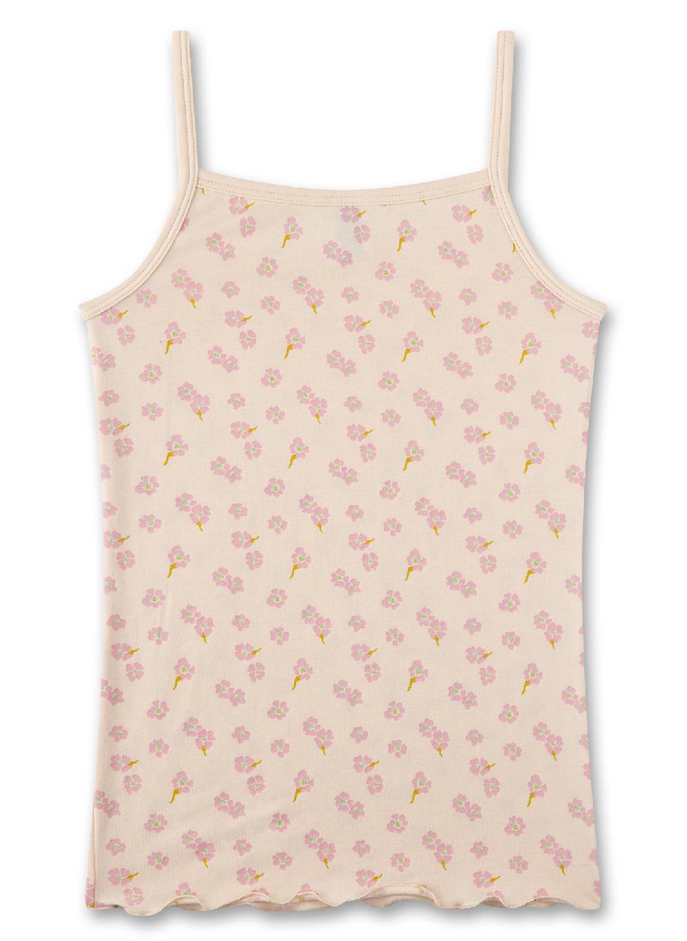 Sanetta Mädchen-Unterhemd Geblümt