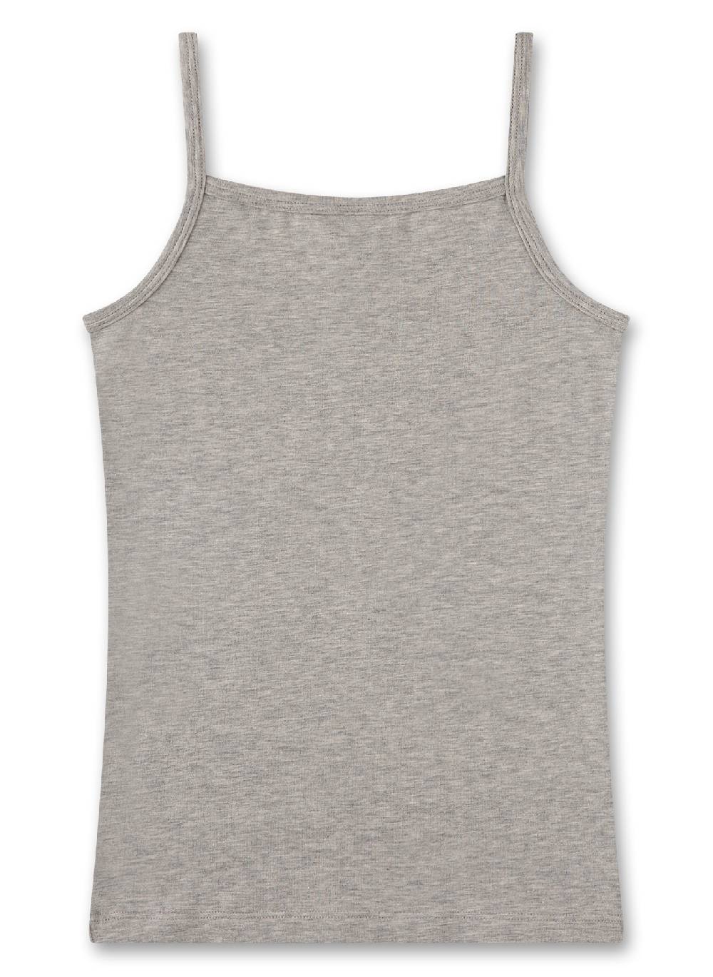 Sanetta Mädchen-Unterhemd Grau