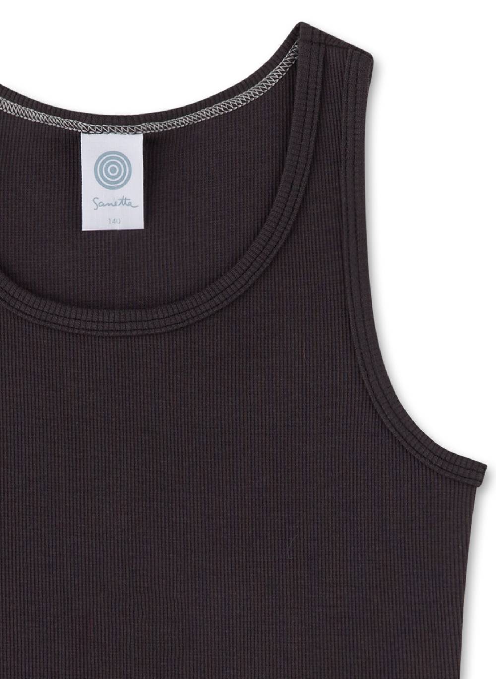 Sanetta Mädchen-Unterhemd Grün