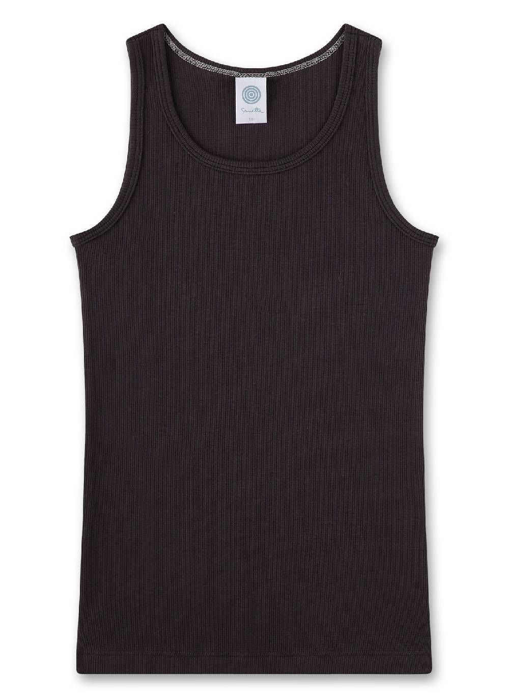 Sanetta Mädchen-Unterhemd Grün