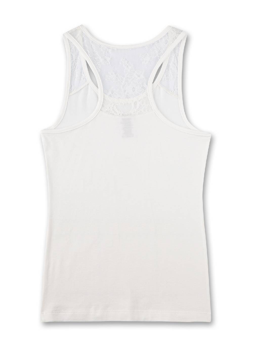 Sanetta Mädchen-Unterhemd Off-White