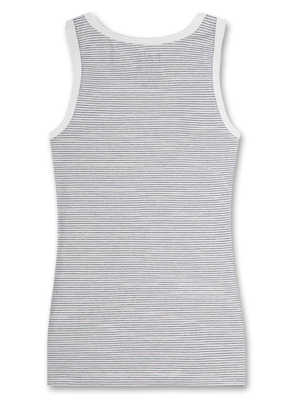 Sanetta Mädchen-Unterhemd Off-White