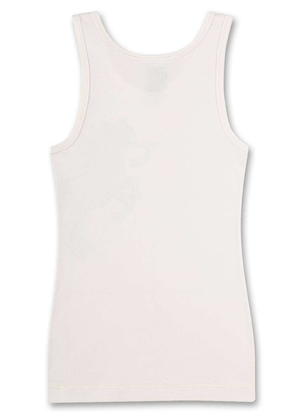 Sanetta Mädchen-Unterhemd Off-White