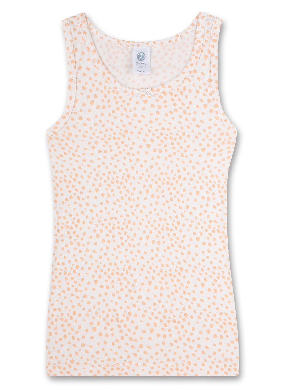 Sanetta Mädchen-Unterhemd Orange