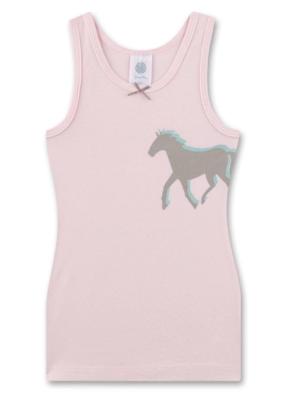 Sanetta Mädchen-Unterhemd Rosa