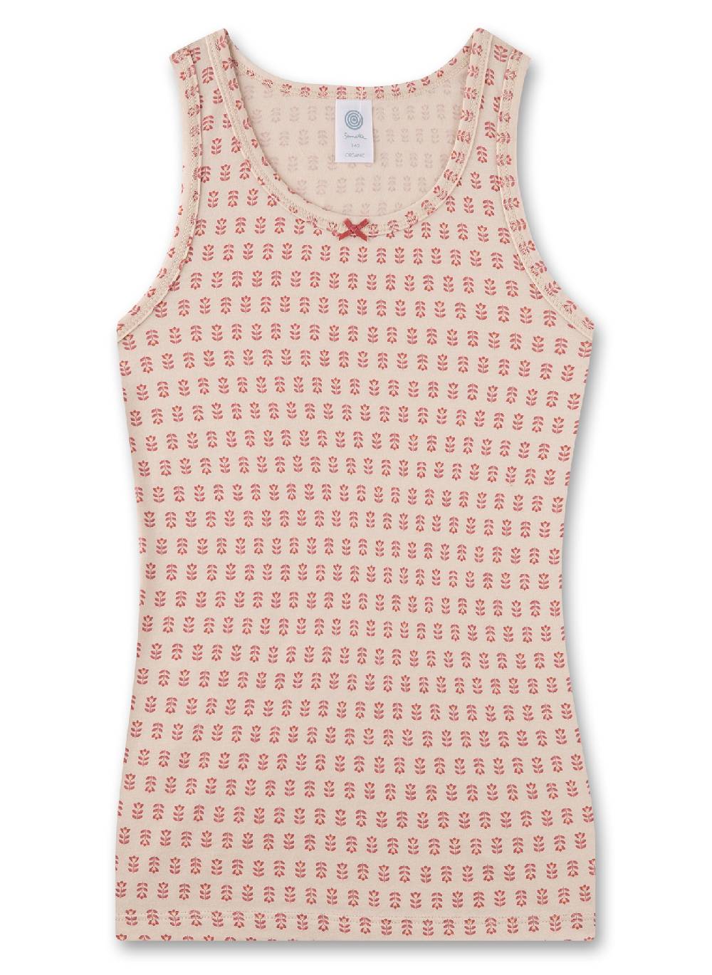 Sanetta Mädchen-Unterhemd Rosa