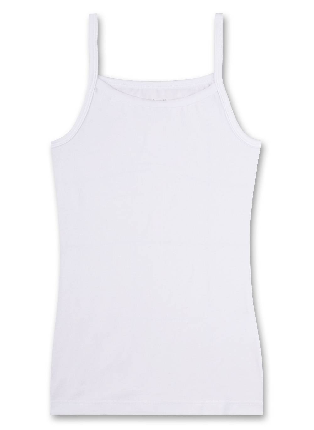 Sanetta Mädchen-Unterhemd Weiß