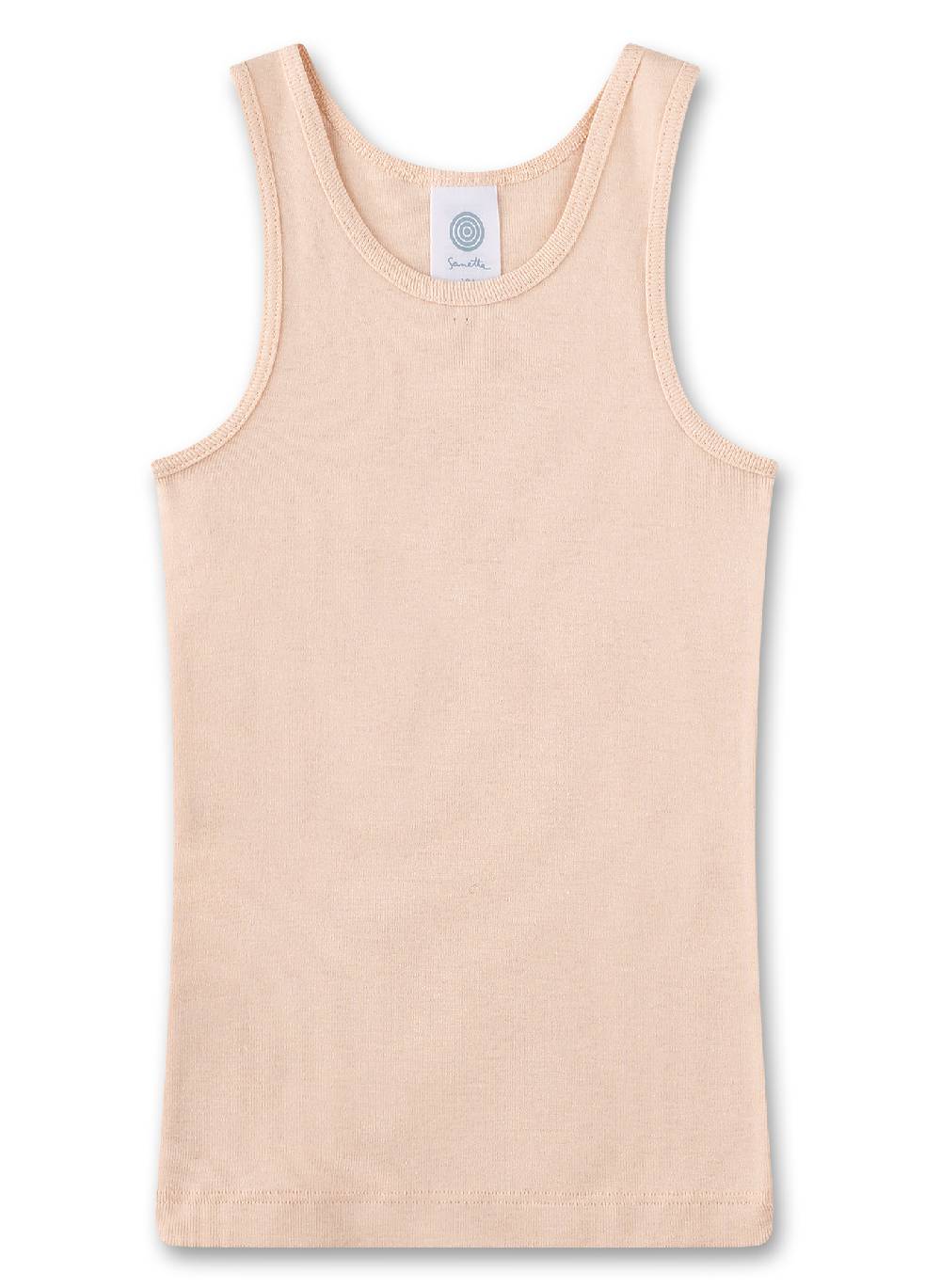 Sanetta Mädchen-Unterhemden (Doppelpack) Lila