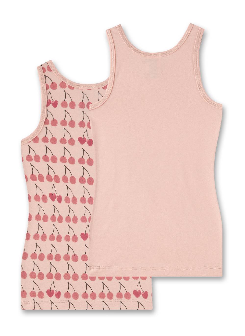 Sanetta Mädchen-Unterhemden (Doppelpack) Rosa