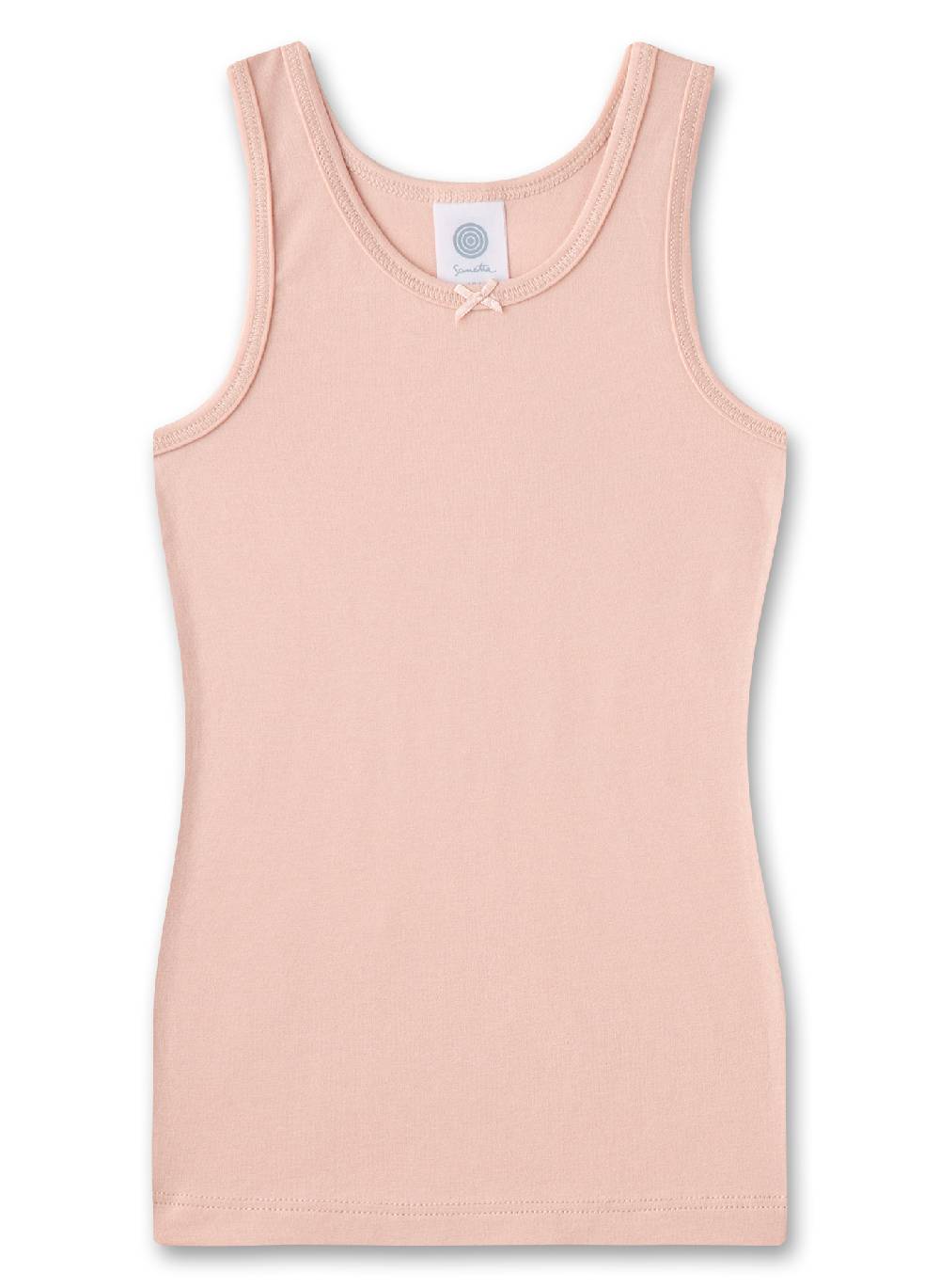Sanetta Mädchen-Unterhemden (Doppelpack) Rosa