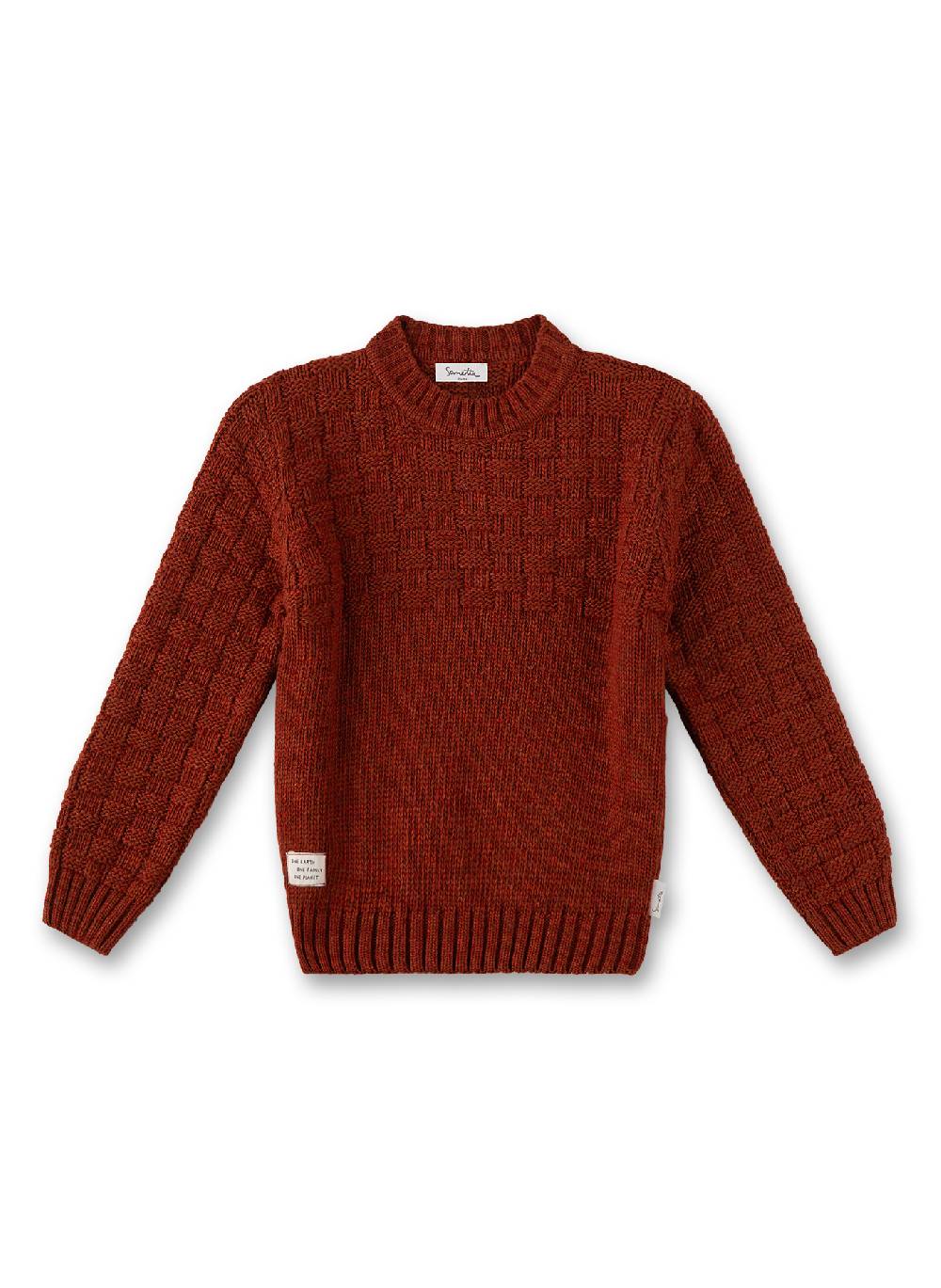 Sanetta Strick-Pullover Rot