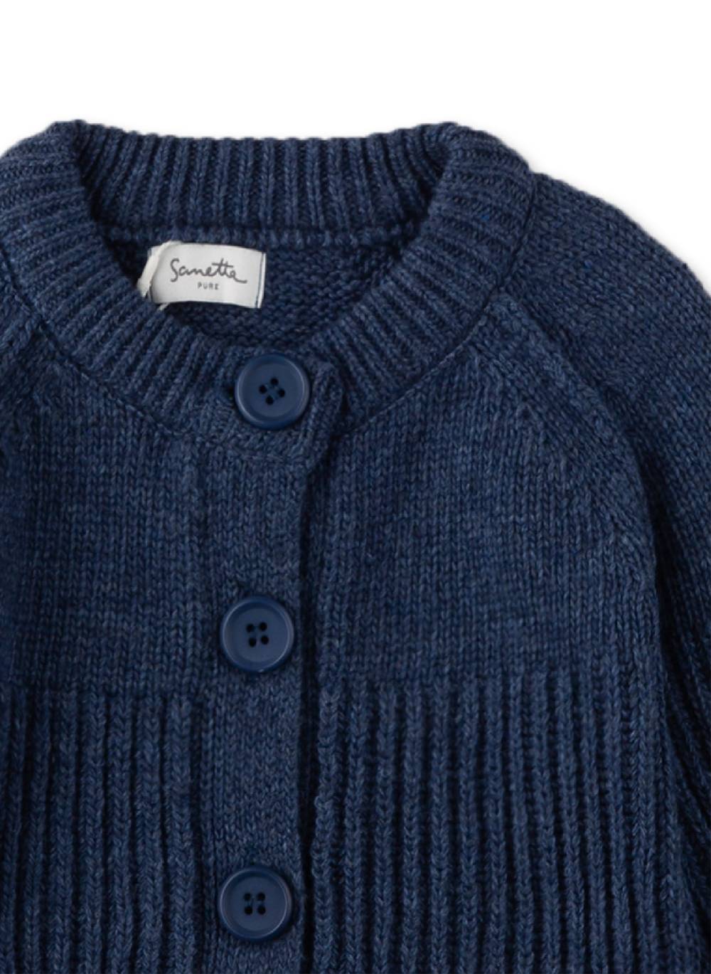 Sanetta Strickjacke Blau