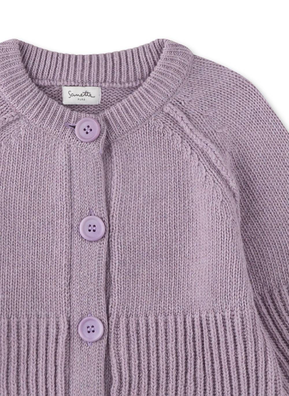 Sanetta Strickjacke Lila