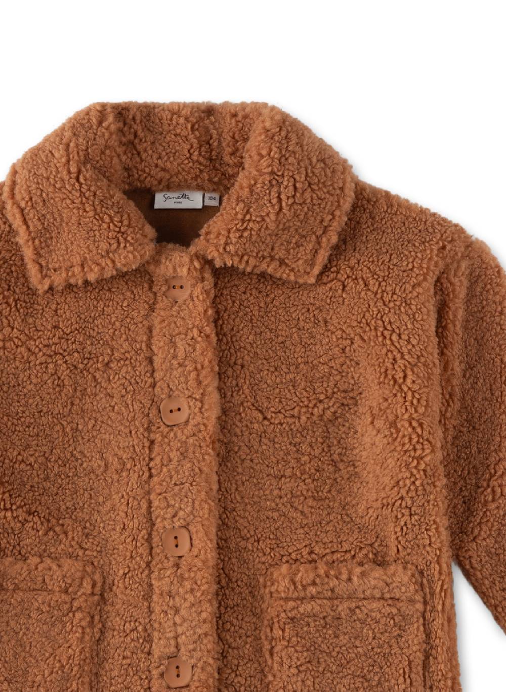 Sanetta Teddyjacke Braun