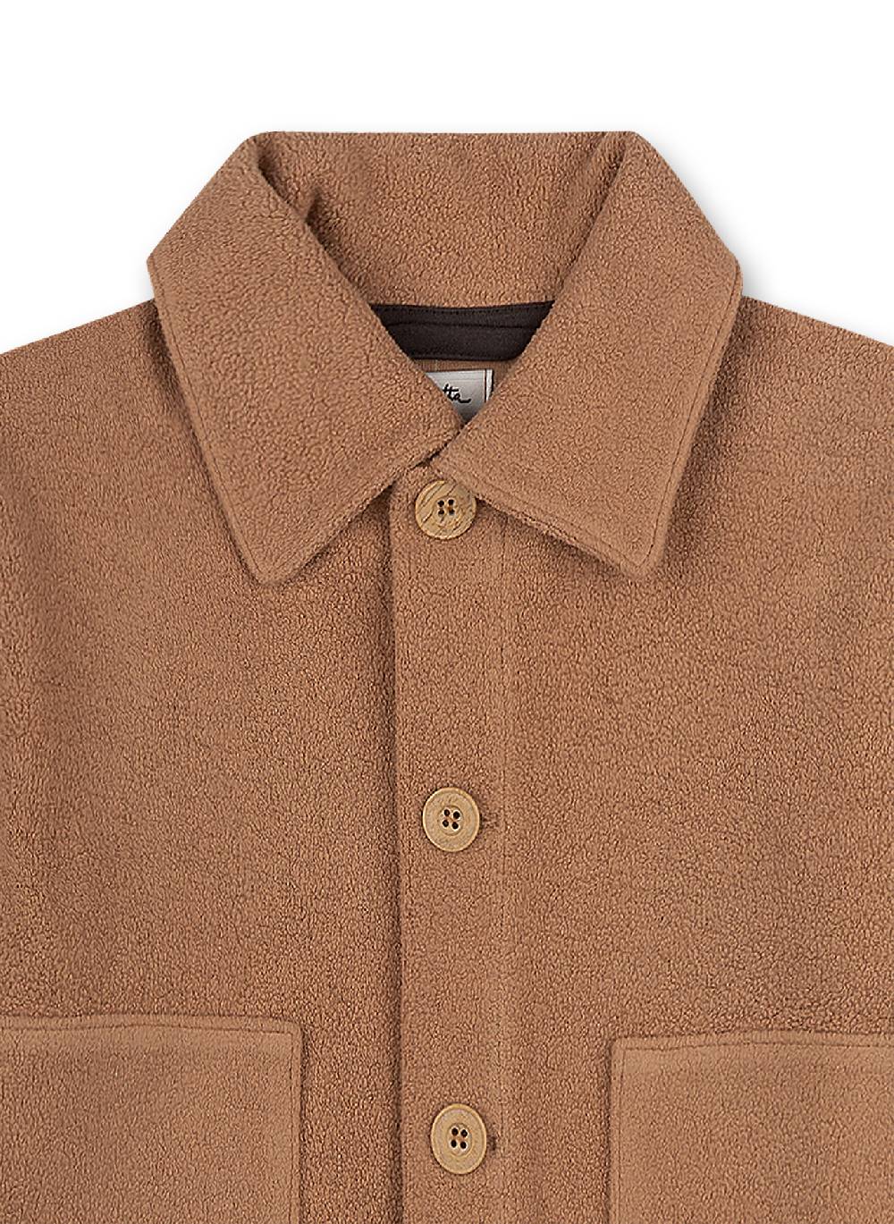 Sanetta Unisex-Flauschjacke Beige