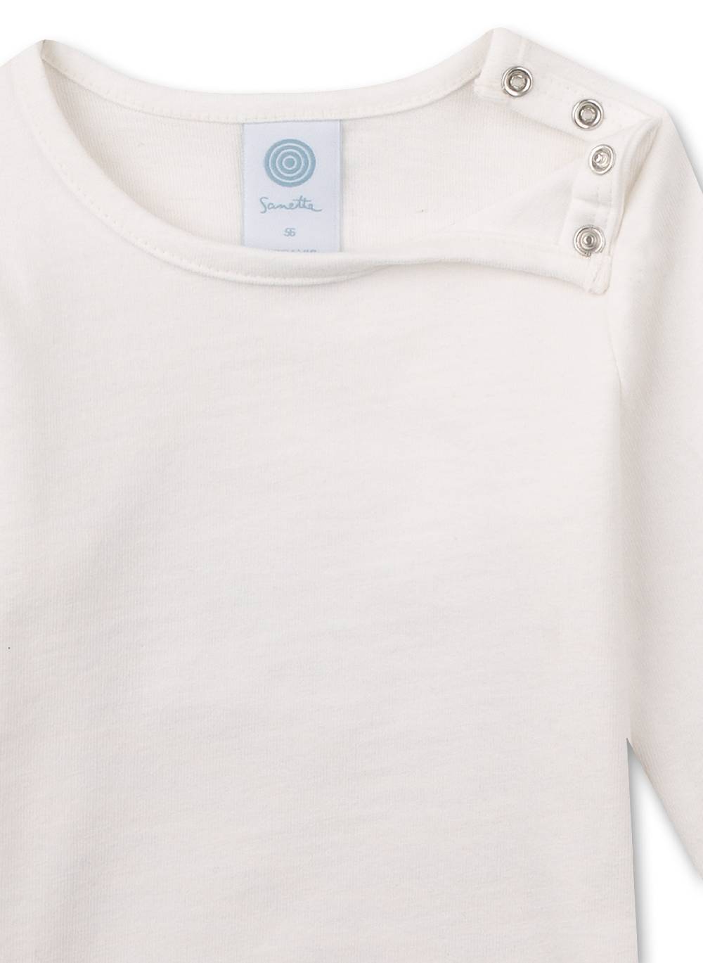 Sanetta Unisex-Langarmshirt Beige