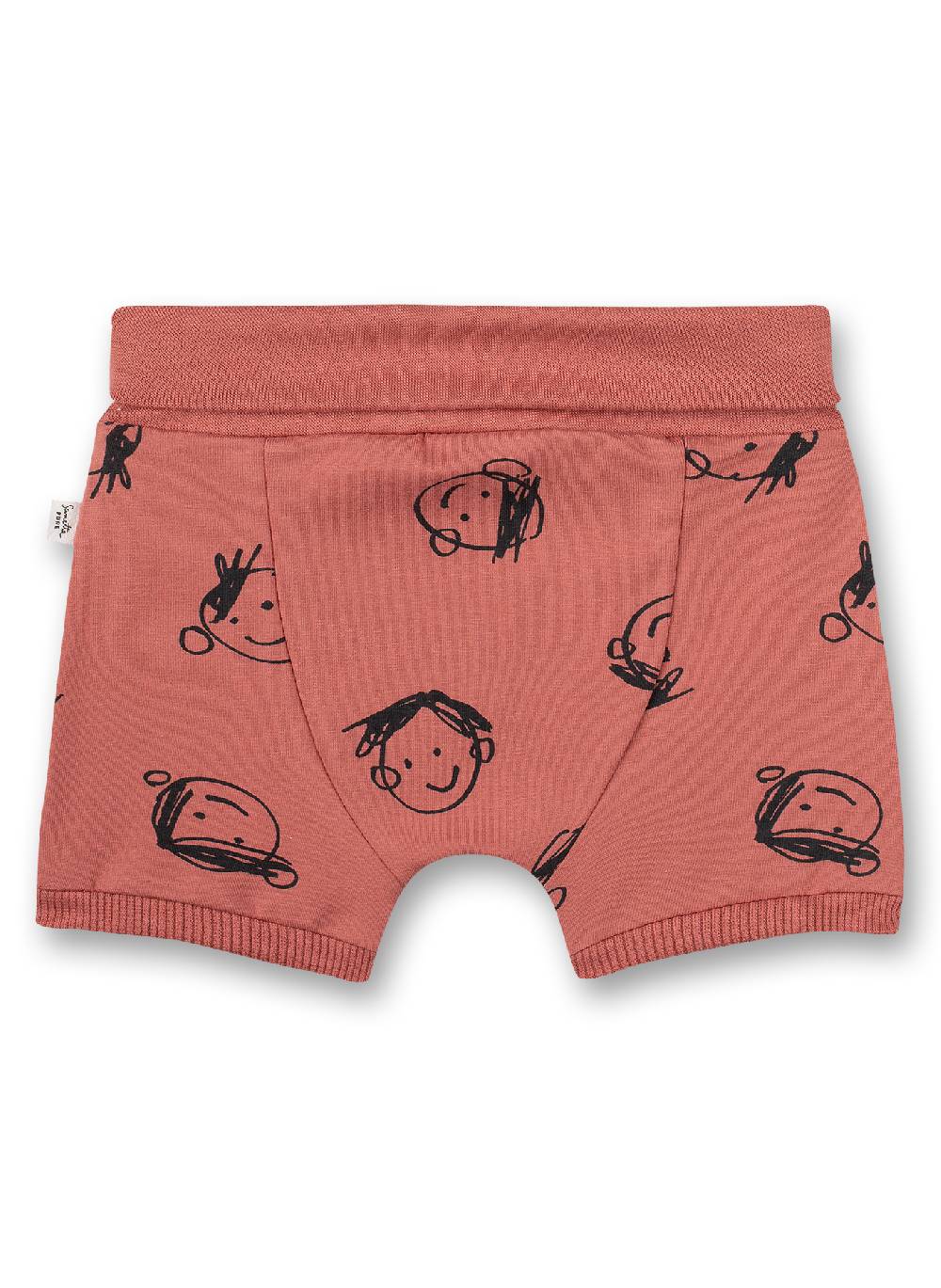 Sanetta Unisex-Shorts Rot