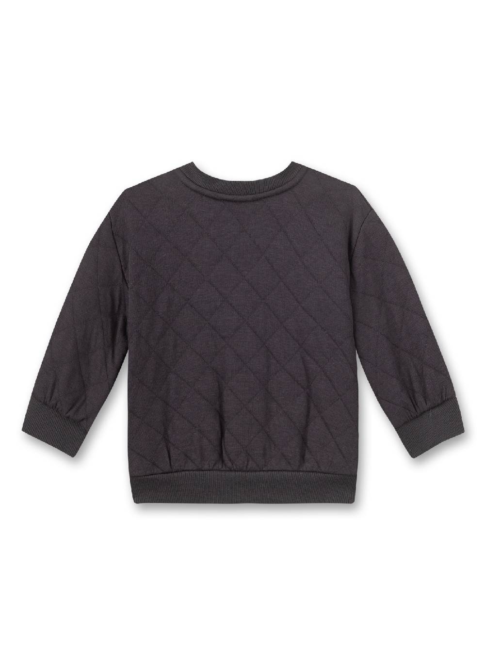 Sanetta Unisex-Sweatjacke Dunkelgrau