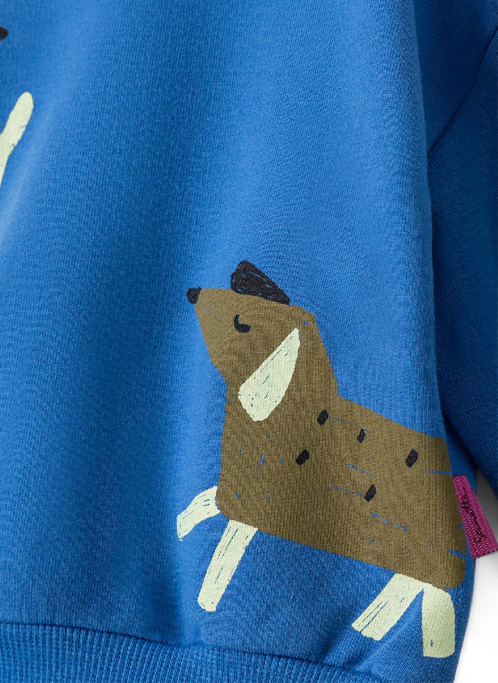 Sanetta Unisex-Sweatshirt Blau