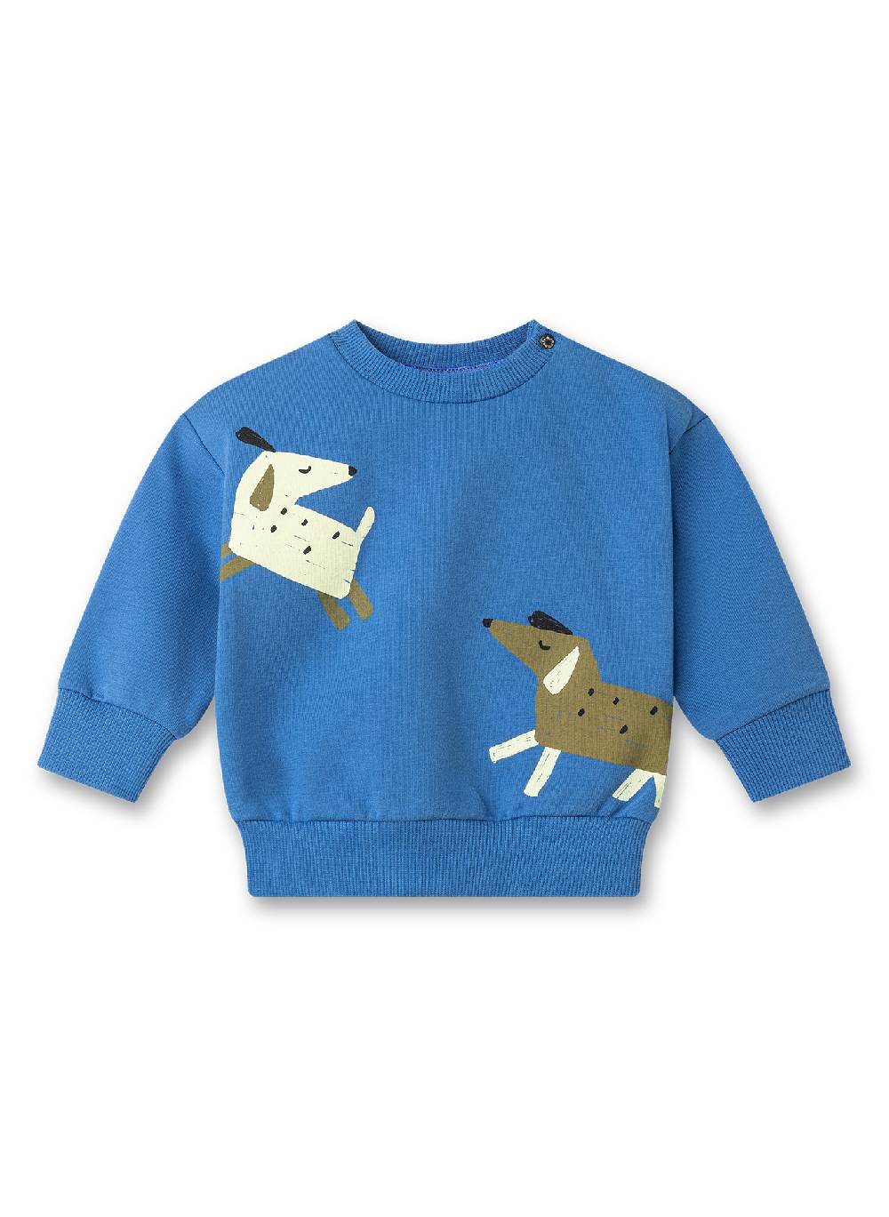 Sanetta Unisex-Sweatshirt Blau