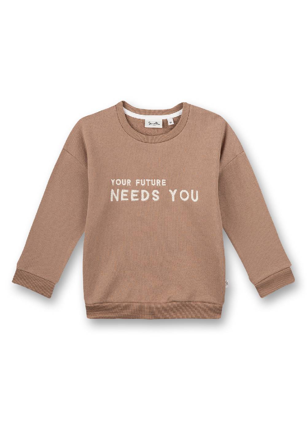 Sanetta Unisex-Sweatshirt Braun