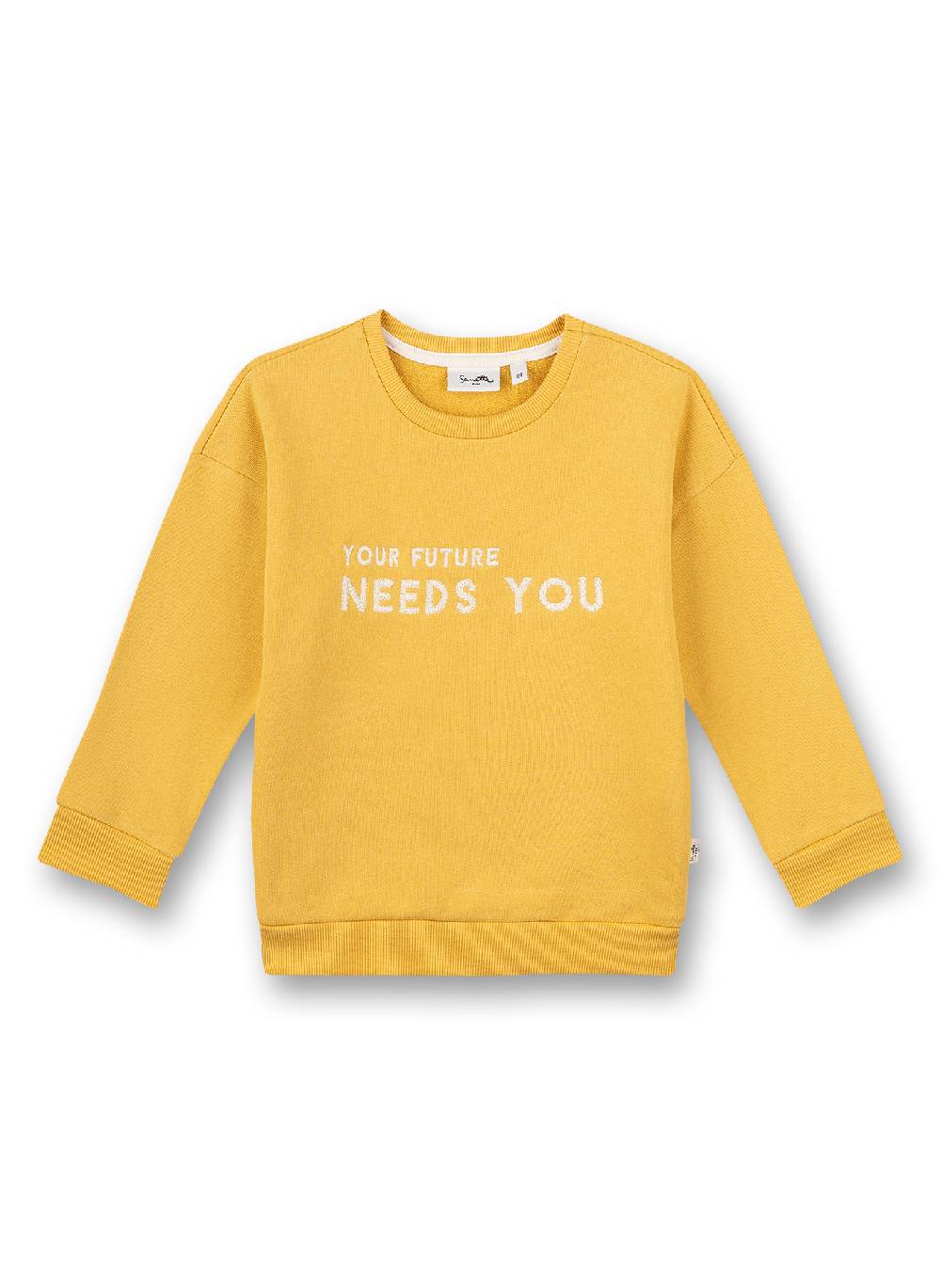 Sanetta Unisex-Sweatshirt Gelb