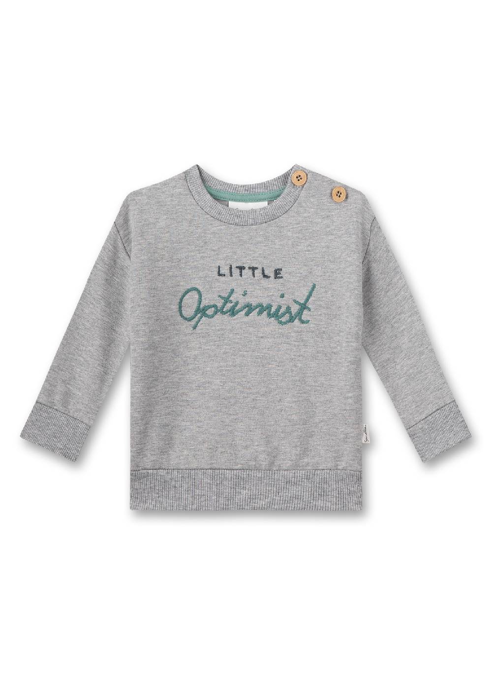 Sanetta Unisex-Sweatshirt Graumelange