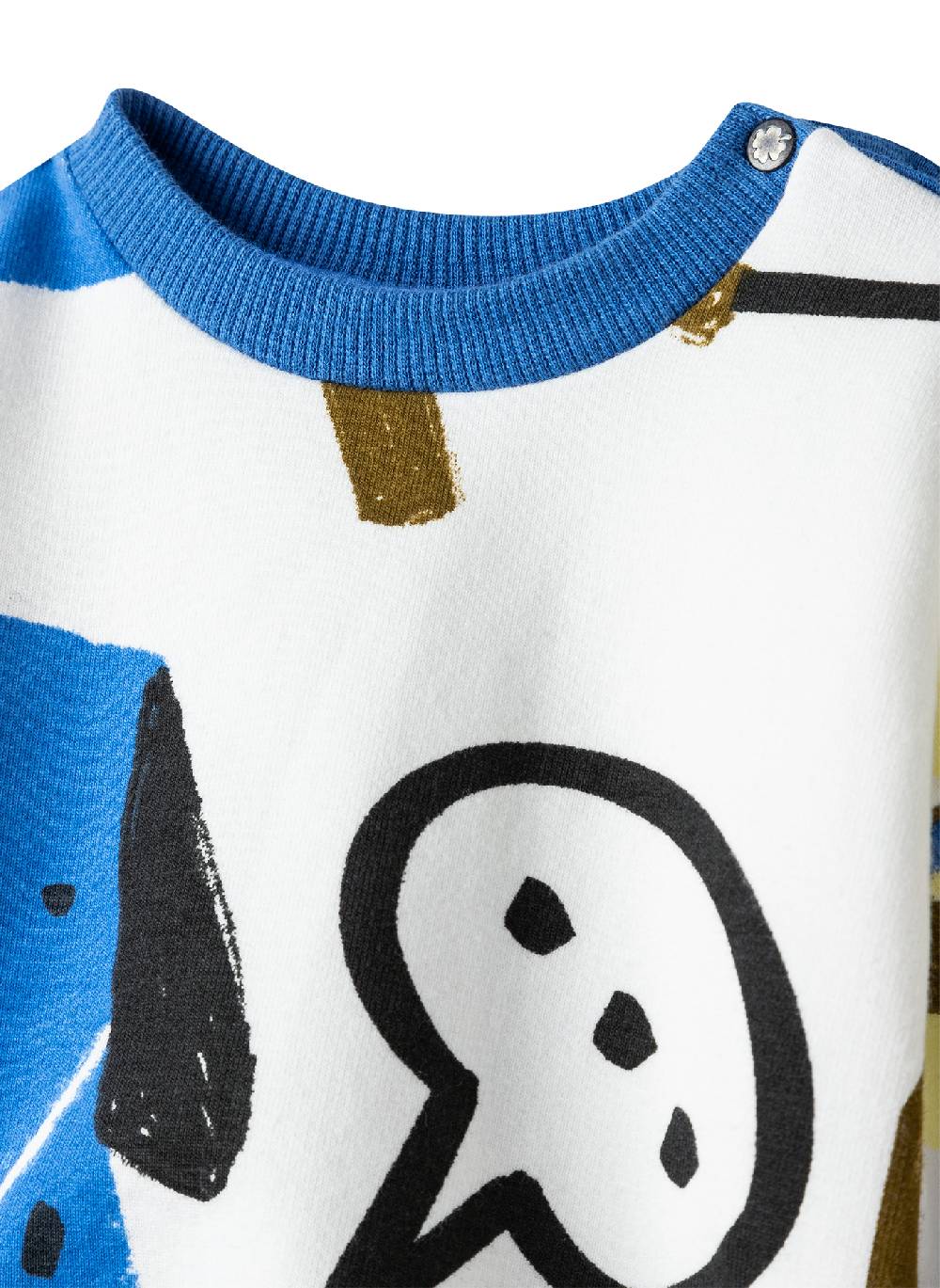 Sanetta Unisex Sweatshirt Off-White