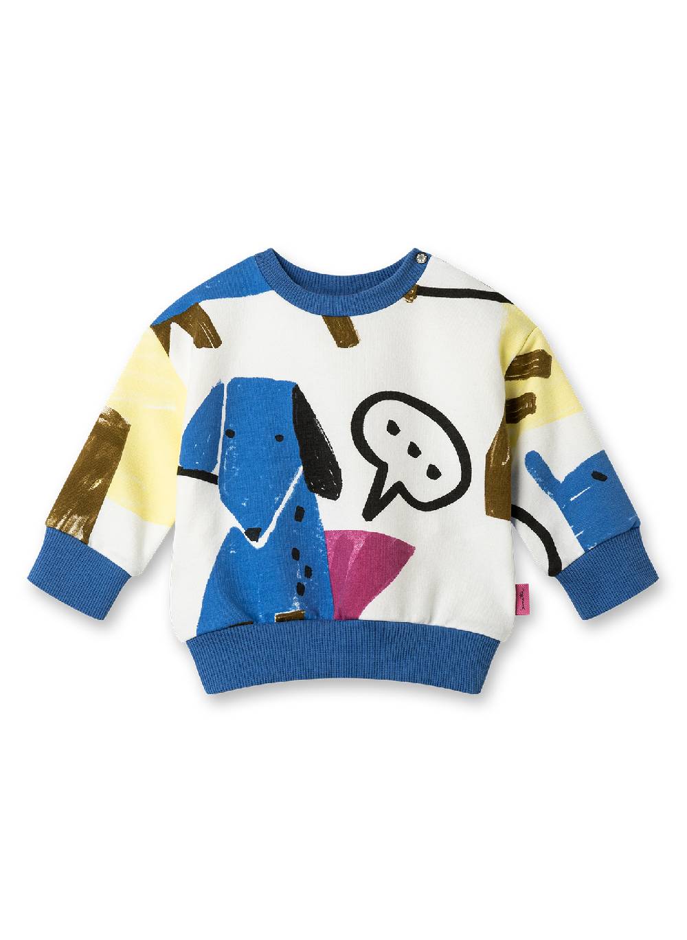 Sanetta Unisex Sweatshirt Off-White