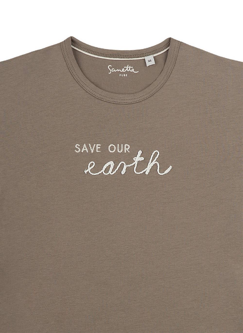 Sanetta Unisex T-Shirt Braun