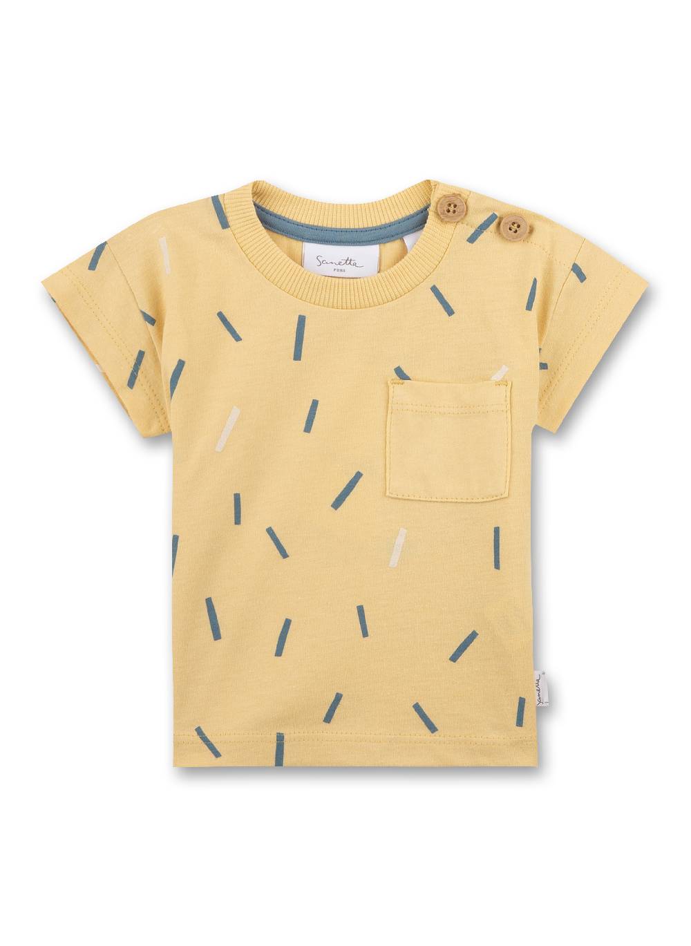 Sanetta Unisex T-Shirt Gelb