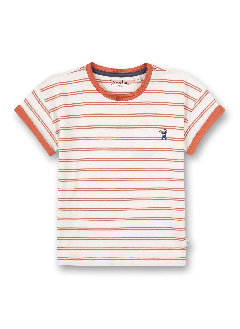 Sanetta Unisex T-Shirt Rot Ringel