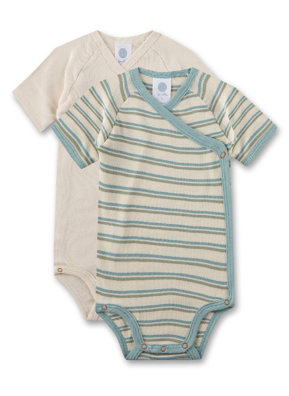 Sanetta Wickelbody (Doppelpack) Beige