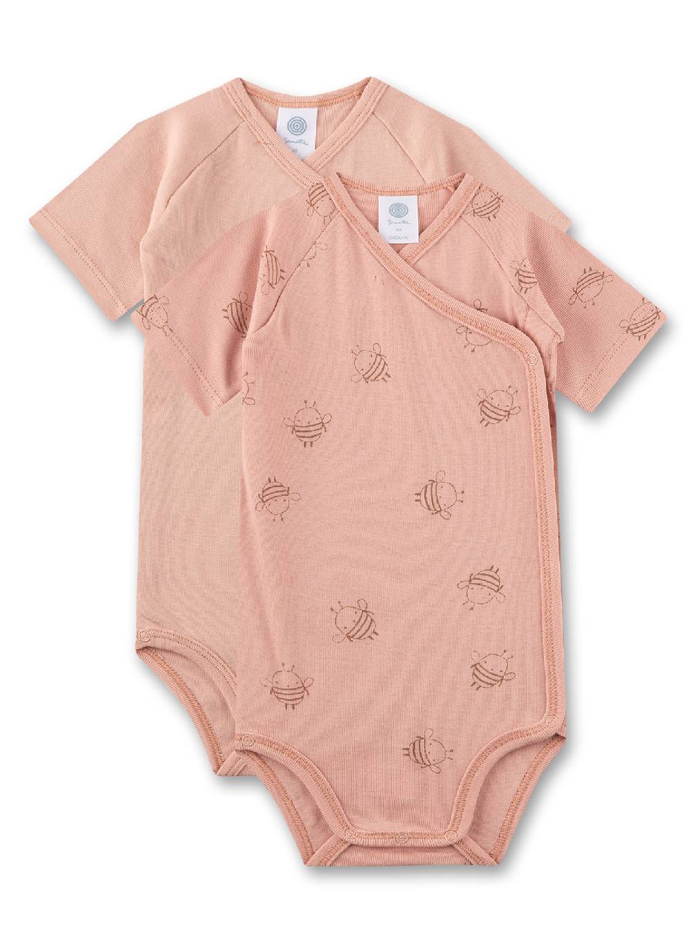 Sanetta Wickelbody kurzarm (Doppelpack)
