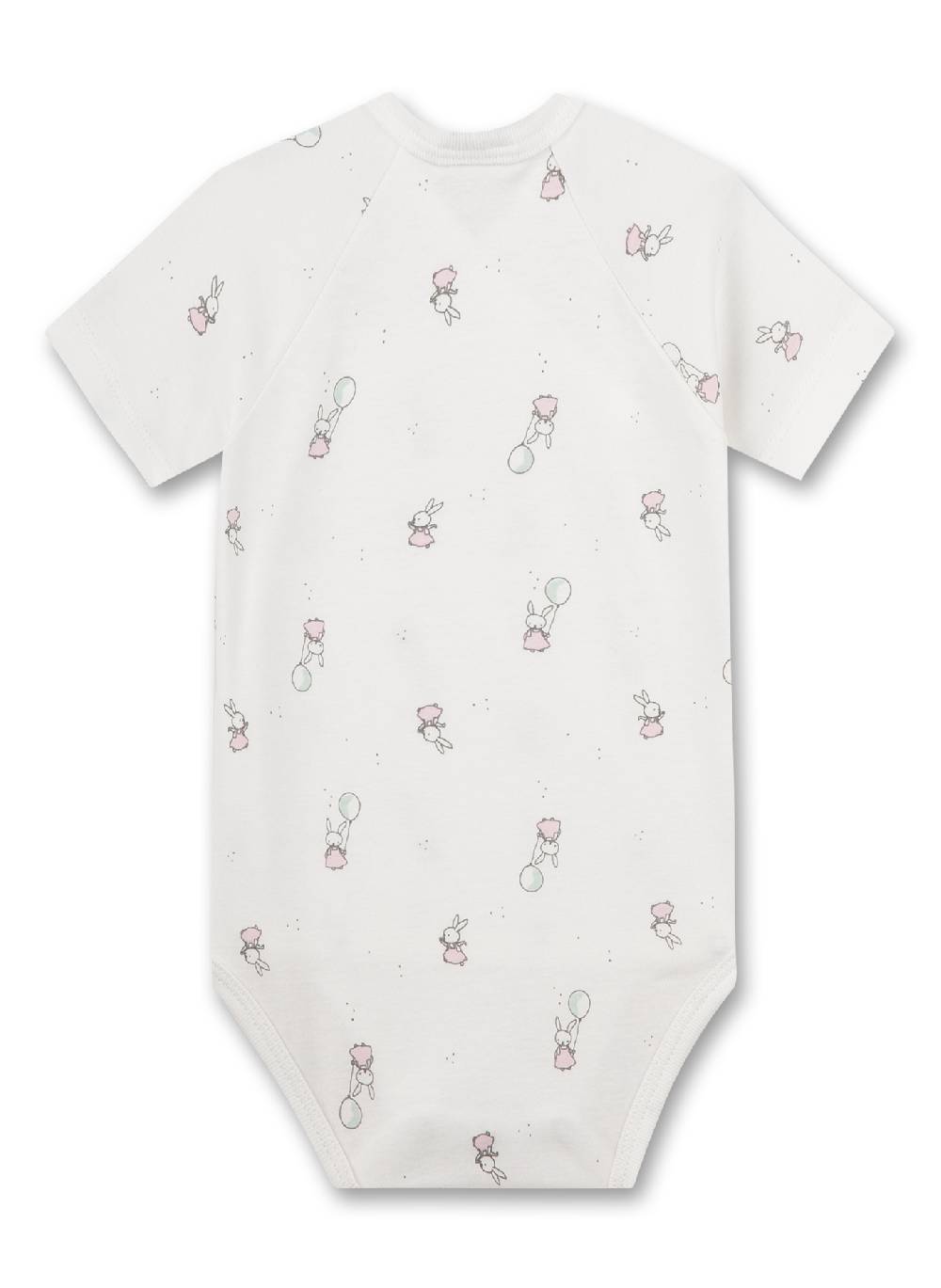 Sanetta Wickelbody Kurzarm Off-White