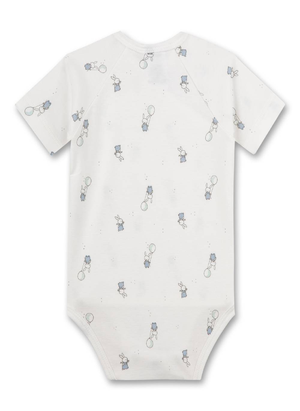 Sanetta Wickelbody Kurzarm Off-White