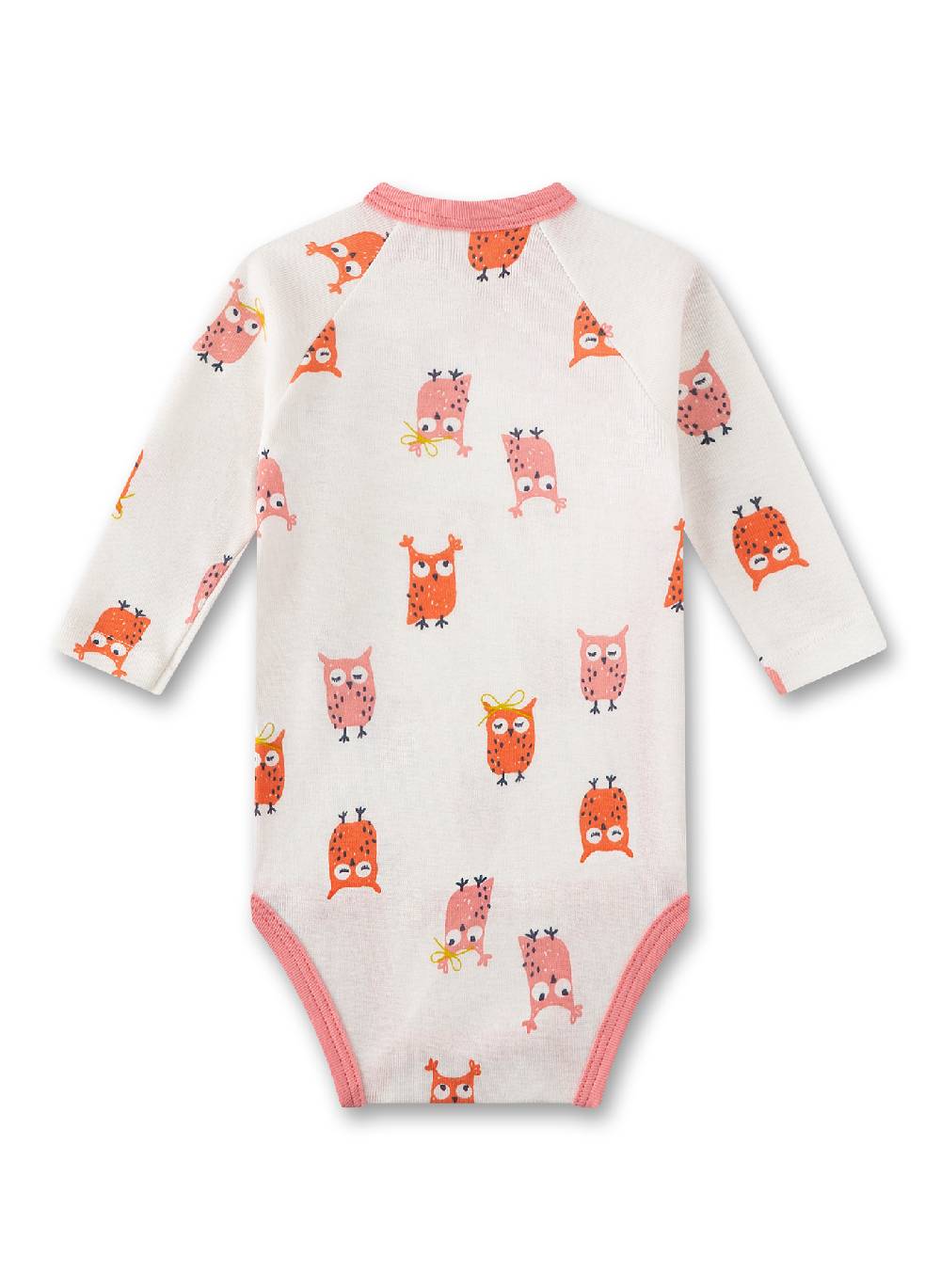 Sanetta Wickelbody Langarm Eule