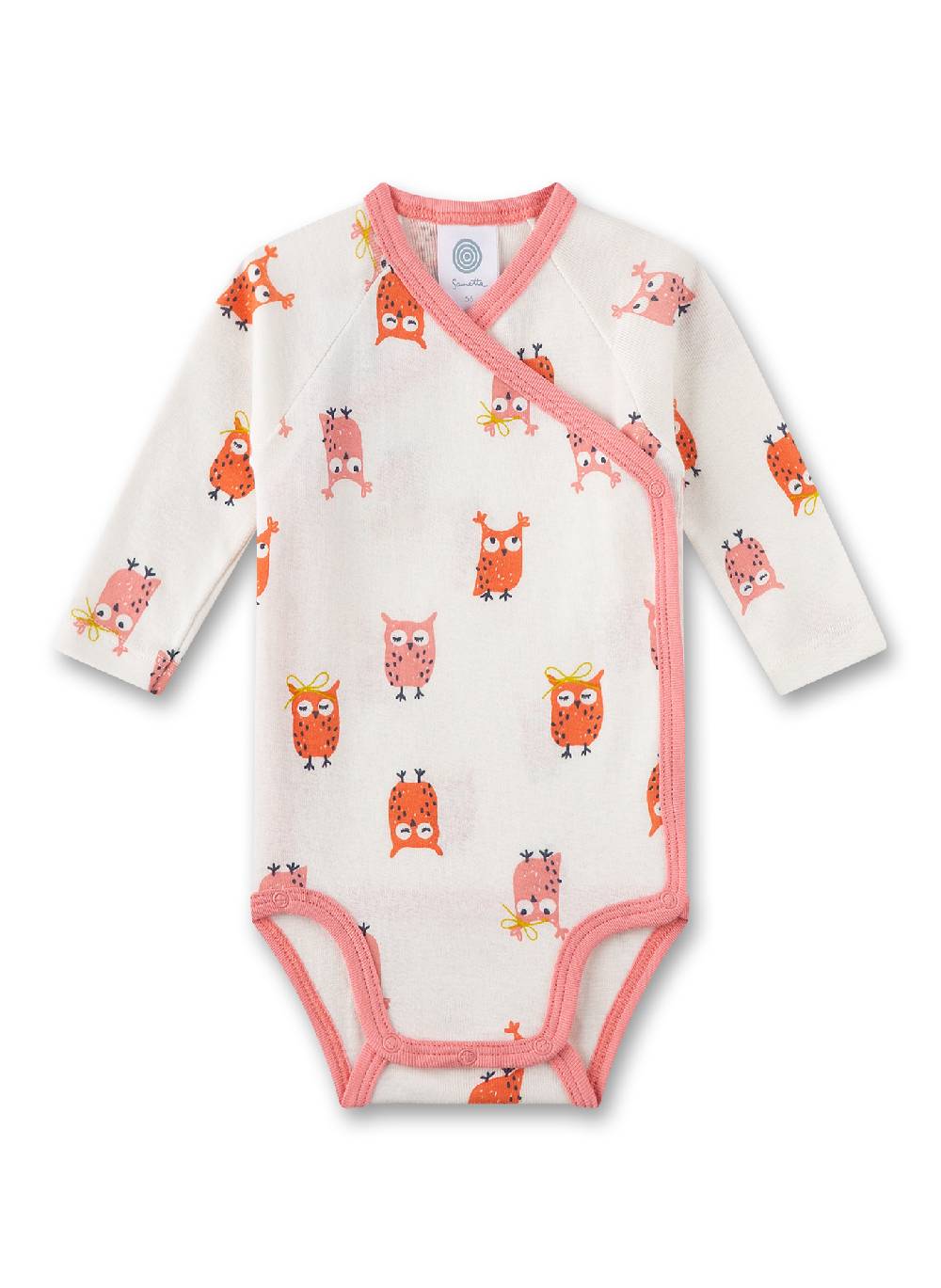 Sanetta Wickelbody langarm Eule