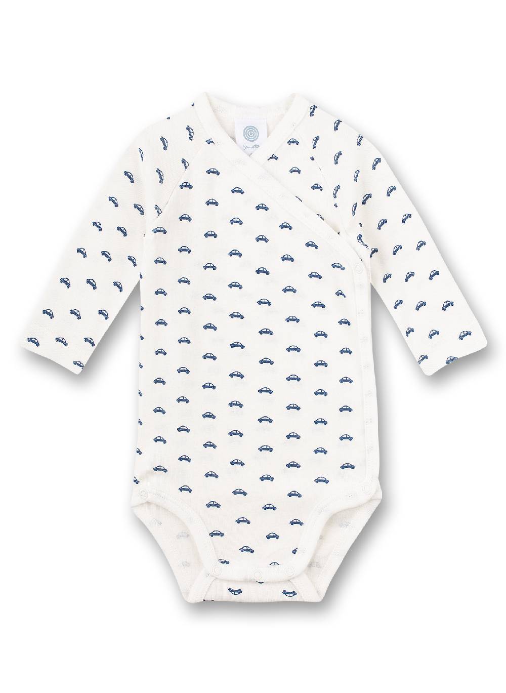 Sanetta Wickelbody langarm Weiß