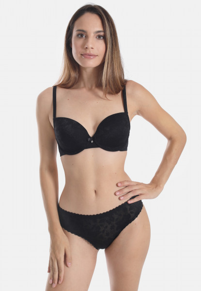 Sassamode Schalen-BH HIBISCUS JACQUARD