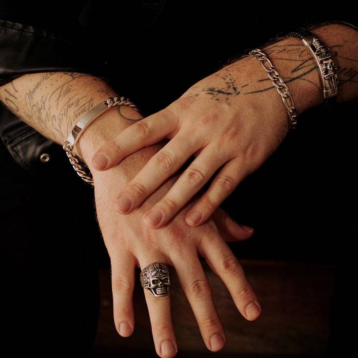 Save Brave Edelstahlarmband Carter Mit Gravurplatte