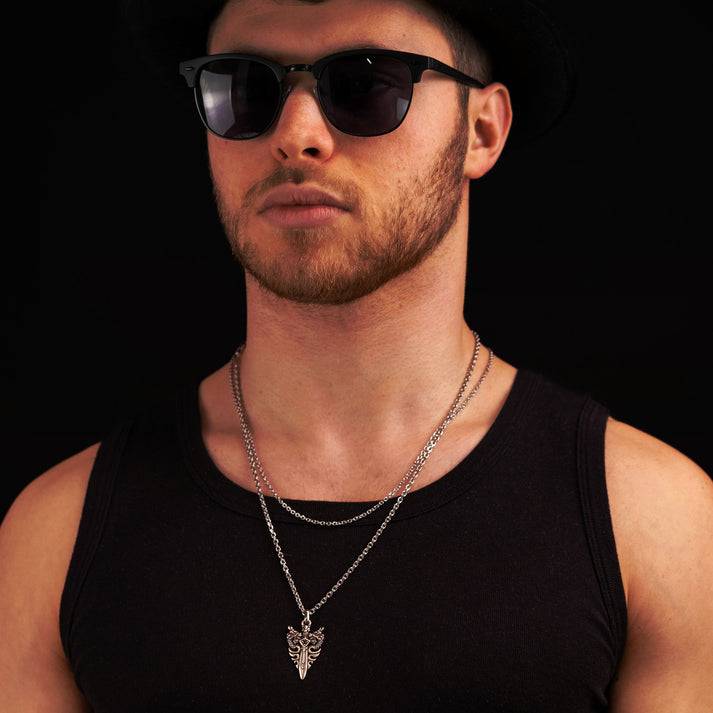 Save Brave Halskette Sworddragon Mit Anhänger Schwert & Drache